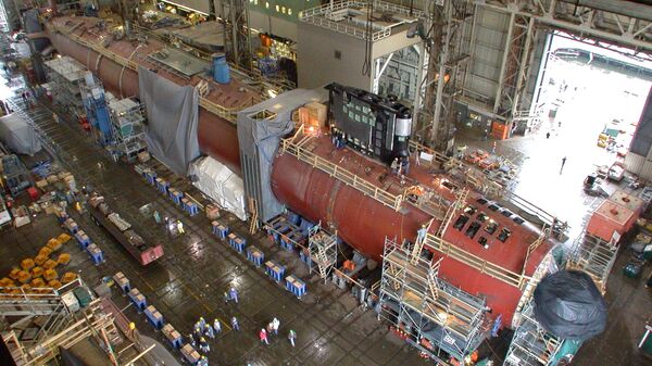 The nuclear powered attack submarine Virginia - Sputnik Mundo