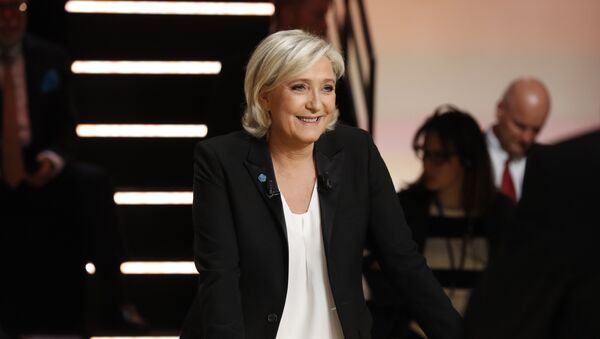 Marine Le Pen, presidenta de Agrupación Nacional (AN) - Sputnik Mundo