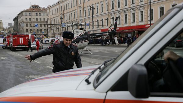 Situación en San Petersburgo tras explosión - Sputnik Mundo