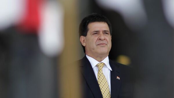 El expresidente de Paraguay Horacio Cartes - Sputnik Mundo