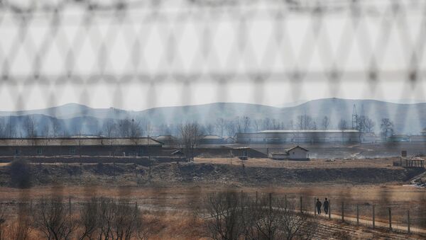 La frontera chino-norcoreana - Sputnik Mundo