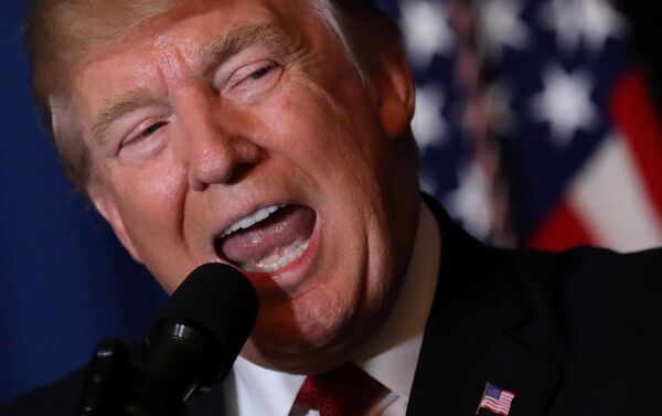 Donald Trump, presidente de EEUU, 6 de abril de 2017 - Sputnik Mundo