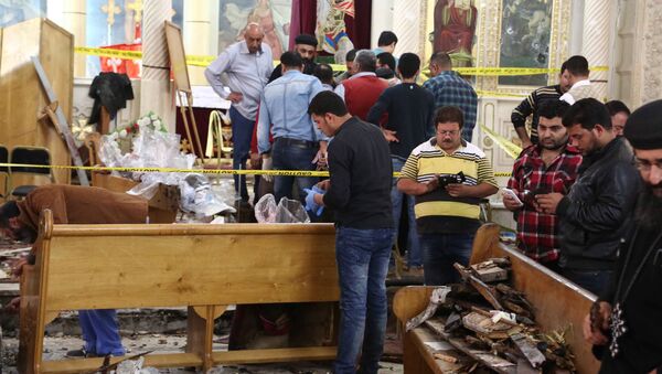 Daesh reivindica los atentados en iglesias egipcias en el Domingo de Ramos  , Sputnik Mundo