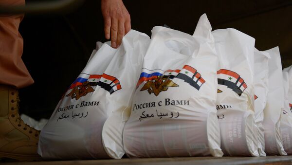 Жители Сирии получили гуманитарную помощь от России - Sputnik Mundo