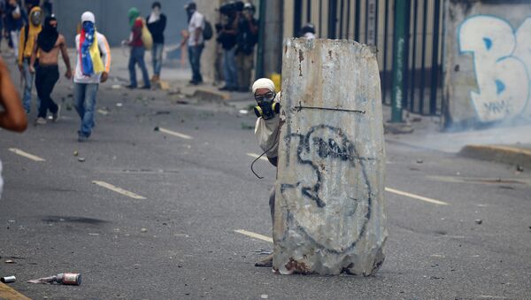 Manifestaciones contra el Gobierno en Venezuela - Sputnik Mundo