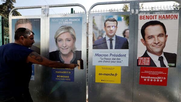 Candidatos presidenciales franceses - Sputnik Mundo