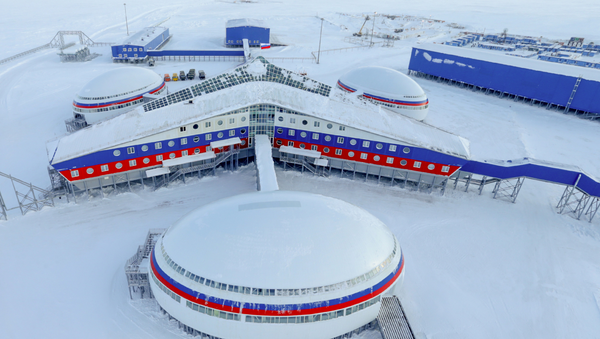 La base rusa Trébol Ártico - Sputnik Mundo
