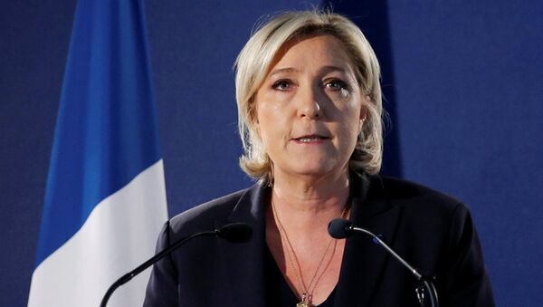 Marine Le Pen, la líder del Frente Nacional y candidata a la presidencia francesa - Sputnik Mundo