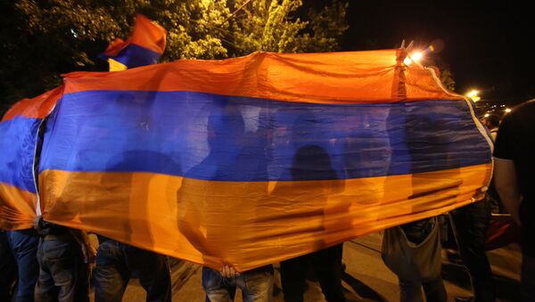 Bandera de Armenia - Sputnik Mundo