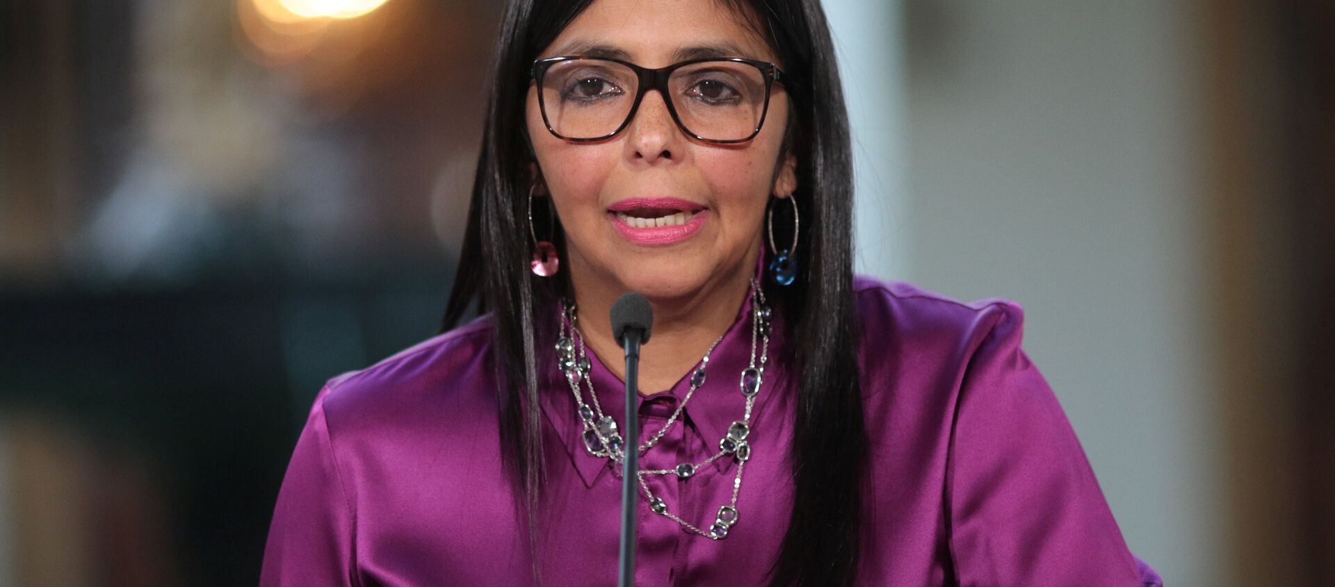 Delcy Rodríguez, vicepresidenta de Venezuela Delcy Rodríguez, vicepresidenta de Venezuela - Sputnik Mundo, 1920, 05.08.2020