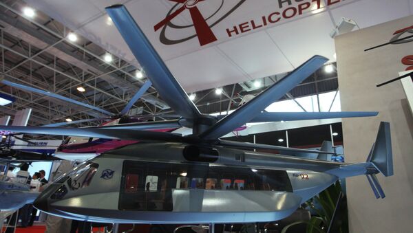 Maqueta del helicóptero Ka-92 - Sputnik Mundo