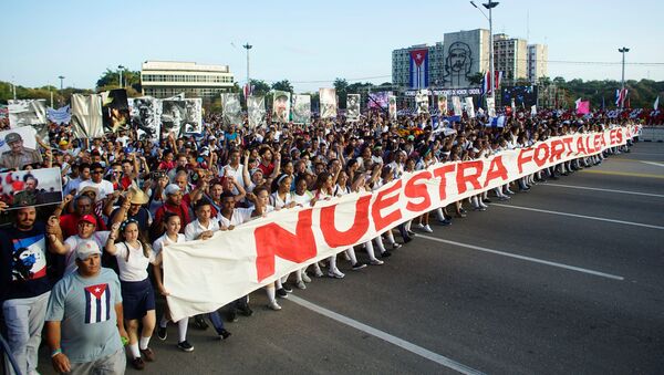 Día de los Trabajadores en La Habana - Sputnik Mundo