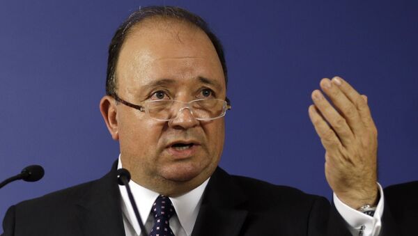 Luis Carlos Villegas, ministro de Defensa de Colombia (archivo) - Sputnik Mundo