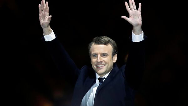 Emmanuel Macron, presidente electo de Francia - Sputnik Mundo