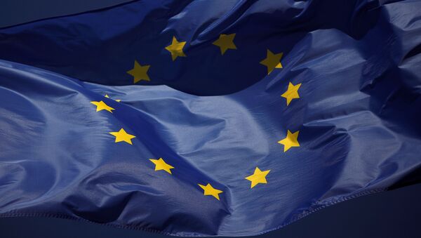 Bandera de la Unión Europea - Sputnik Mundo