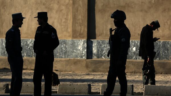 Policía de Afganistán (archivo) - Sputnik Mundo