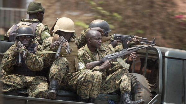 Soldados de Uganda (archivo) - Sputnik Mundo