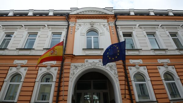 El edificio de la Embajada de España en Moscú - Sputnik Mundo