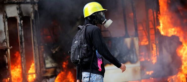 Protestas en Venezuela (Archivo) Protestas en Venezuela (Archivo) - Sputnik Mundo