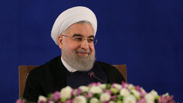 Iranian president Hassan Rouhani - Sputnik Mundo