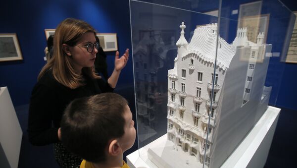 Exposición de Antonio Gaudí en Moscú - Sputnik Mundo