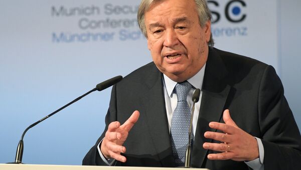 Antonio Guterres, Secretario General de la ONU (archivo) - Sputnik Mundo