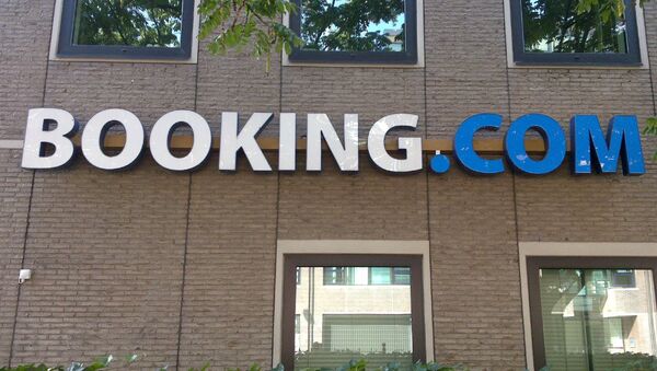 Sede de Booking.com en Amsterdam  - Sputnik Mundo