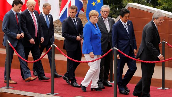 Los líderes de los países de G7 - Sputnik Mundo