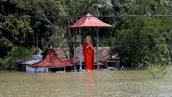 Inundaciones en Sri Lanka - Sputnik Mundo