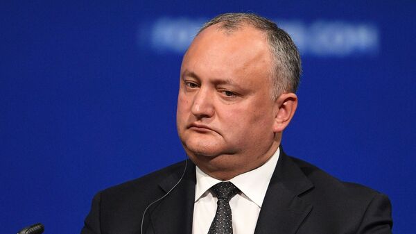 Igor Dodon, presidente de Moldavia - Sputnik Mundo