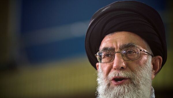 Alí Jameneí, líder supremo iraní - Sputnik Mundo