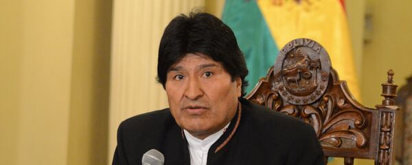Evo Morales, presidente de Bolivia Evo Morales, presidente de Bolivia - Sputnik Mundo