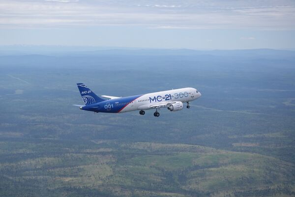 El primer vuelo del MC-21 El primer vuelo del MC-21 - Sputnik Mundo
