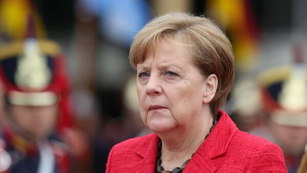 Angela Merkel, Canciller de Alemania en su visita a Argentina - Sputnik Mundo