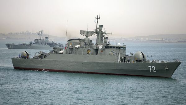 Destructor Alborz de la Marina de Guerra de Irán - Sputnik Mundo