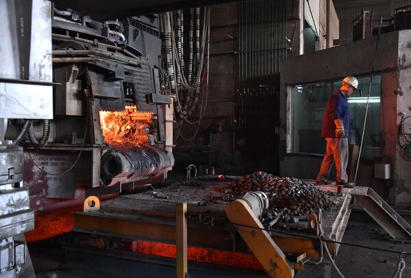 'Mina de oro': se reabre una planta metalúrgica en la ciudad siria de Hama - Sputnik Mundo