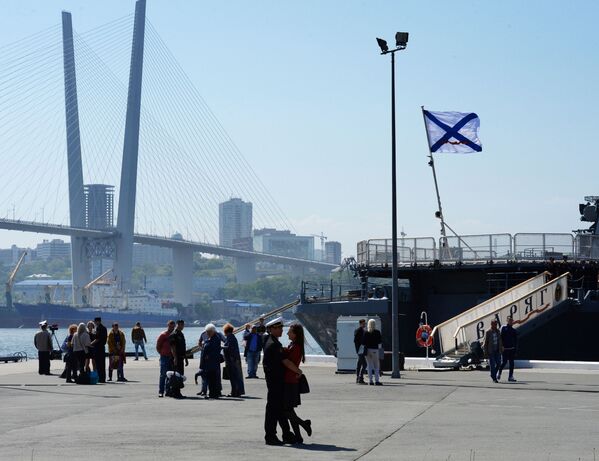 Bienvenidos a casa: los buques de la Flota del Pacífico regresan a Vladivostok - Sputnik Mundo