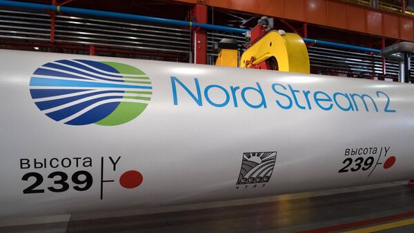 Una tubería del Nord Stream 2 - Sputnik Mundo