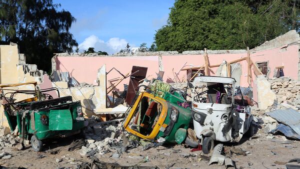 Lugar del atentado en Mogadiscio, Somalia (archivo) - Sputnik Mundo