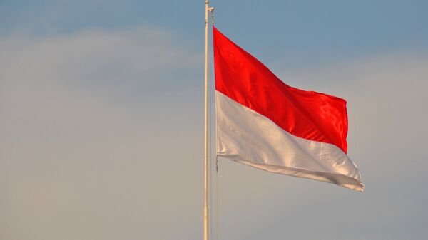 Bandera de Indonesia (archivo) - Sputnik Mundo