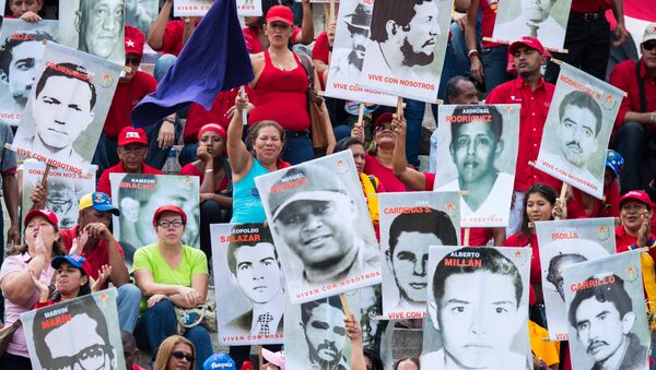 Los retratos de las víctimas de la dictadura de Marcos Pérez Jiménez (archivo) - Sputnik Mundo