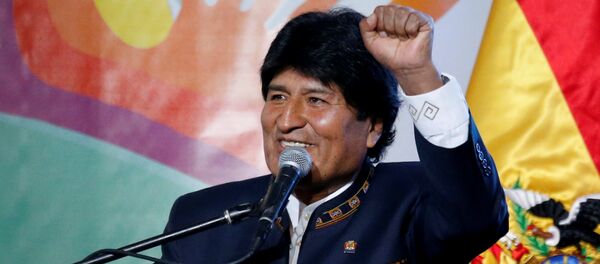 Evo Morales, presidente de Bolivia Evo Morales, presidente de Bolivia - Sputnik Mundo