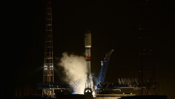 Lanzamiento del cohete portador Soyuz 2.1B (archivo) - Sputnik Mundo