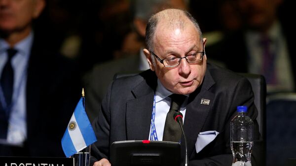 Jorge Faurie, ministro de Relaciones Exteriores de Argentina - Sputnik Mundo