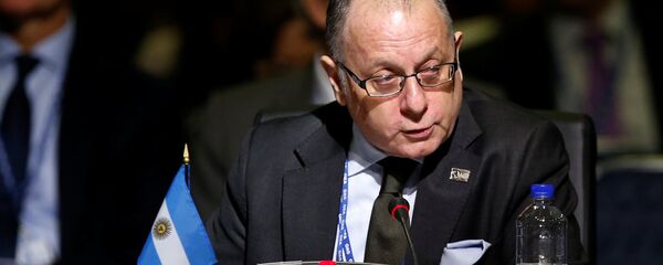 Jorge Faurie, nuevo ministro de Relaciones Exteriores de Argentina Jorge Faurie, nuevo ministro de Relaciones Exteriores de Argentina - Sputnik Mundo