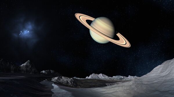Saturno (ilustración) - Sputnik Mundo
