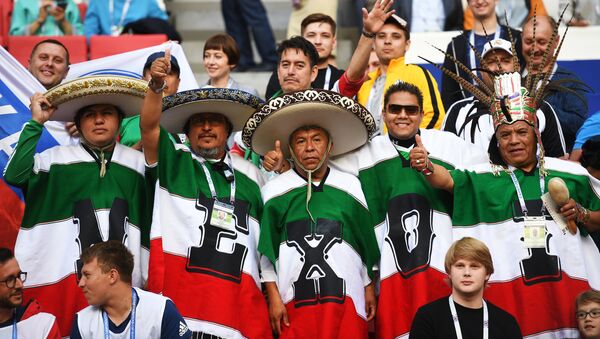 Hinchas de la selección mexicana - Sputnik Mundo