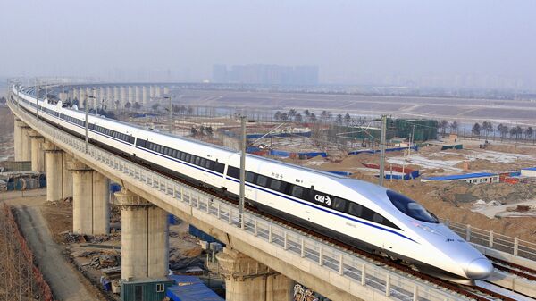 Tren chino de alta velocidad (archivo) - Sputnik Mundo