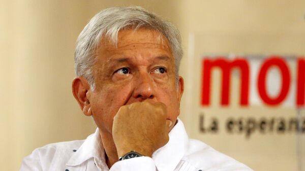 Andrés Manuel López Obrador, candidato a las elecciones presidenciales de México - Sputnik Mundo