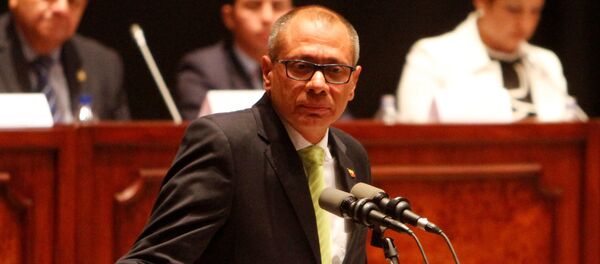 Jorge Glas, vicepresidente de Ecuador Jorge Glas, vicepresidente de Ecuador - Sputnik Mundo